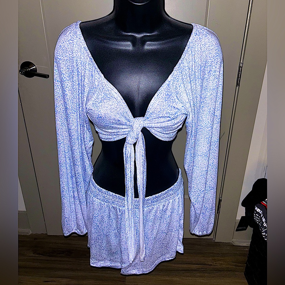 baby blue matching set - Picture 1 of 2